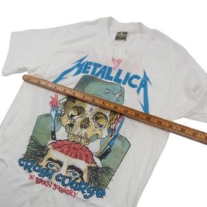 Metallica | Shirts | Vintage Metallica Crash Course In Brain Surgery |  Poshmark